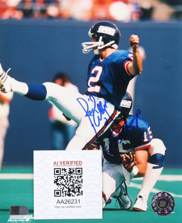 Photo Giants '86 SB Champs' Raul Allegre (Autographed) - Image 2