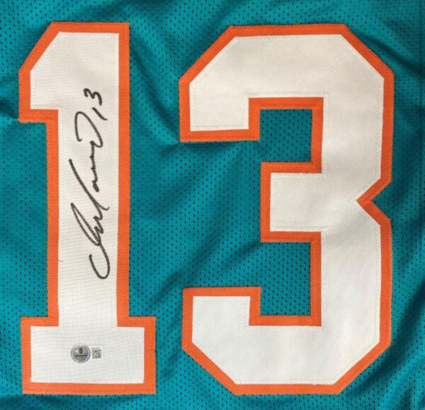 Dolphins Signed Jersey Dan Marino - Image 2