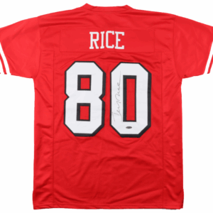 49ers Signed Jersey Jerry Rice