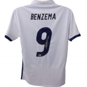 Real Madrid Signed Jersey Karim Benzema