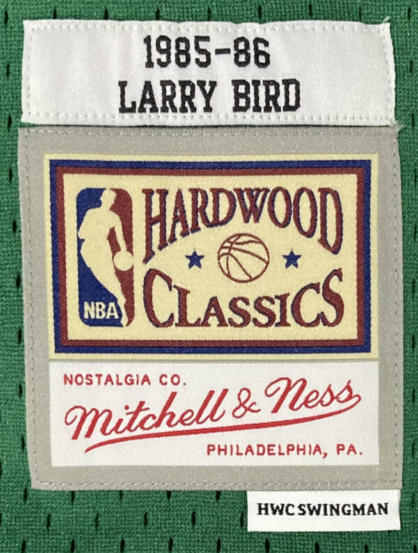 Celtics Signed Jersey Larry Bird Mitchell & Ness - Image 3