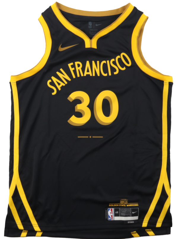 Warriors Signed Jersey Stephen Curry 'Golden Boy' - Image 3