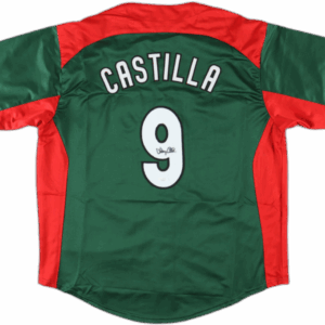Mexico Signed Jersey Vinny Castilla