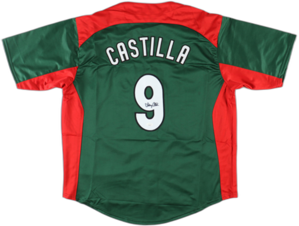 Mexico Signed Jersey Vinny Castilla