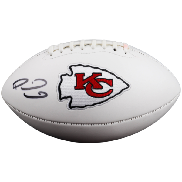 Commemorative Signed Ball Chiefs Patrick Mahomes