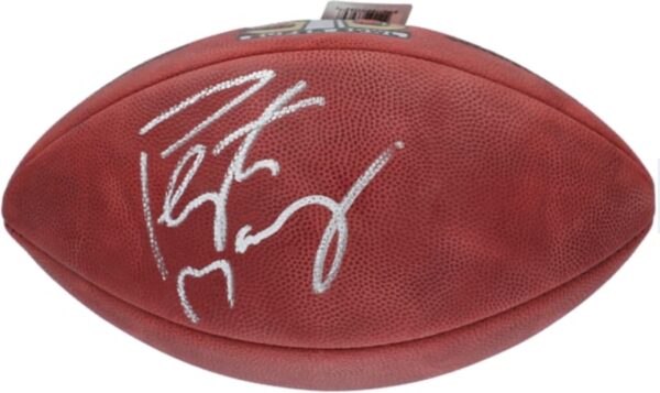 SuperBowl 50 Signed Ball Peyton Manning