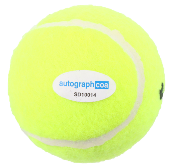 Tennis Ball Signed by Novak Djokovic - Image 2