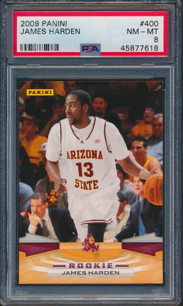 Rookie Card James Harden PSA 8