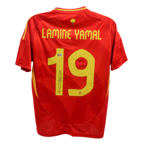 Lamine Yamal Spain signed jersey