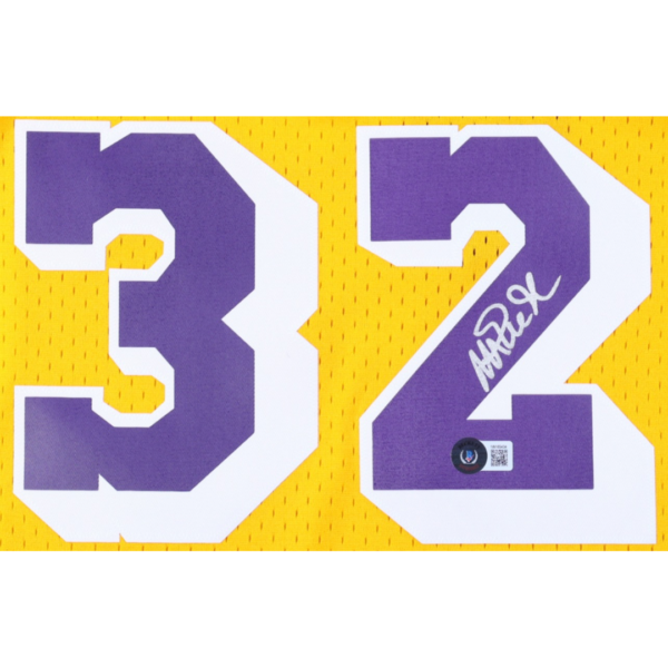 Magic Johnson Lakers Mitchell & Ness signed jersey - Image 2