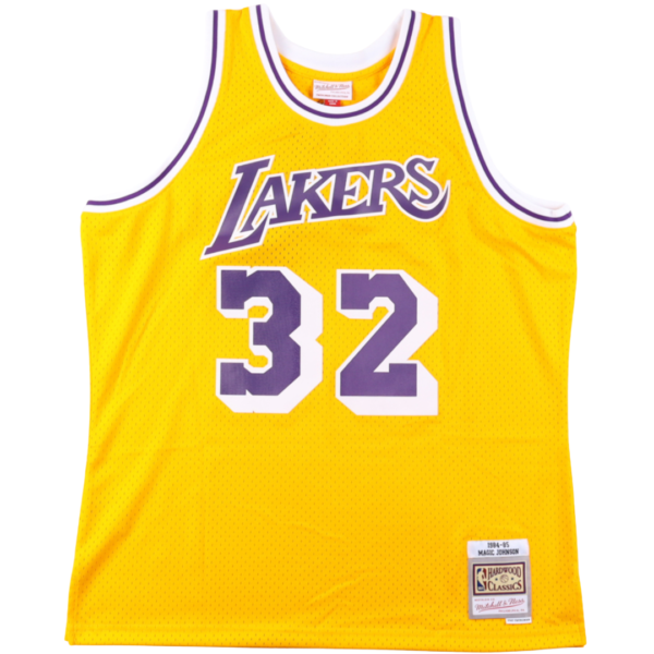 Magic Johnson Lakers Mitchell & Ness signed jersey - Image 3