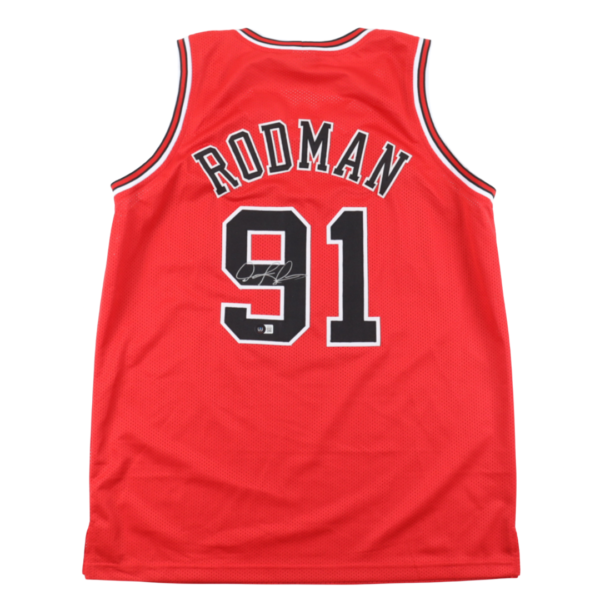 Dennis Rodman signed Jersey