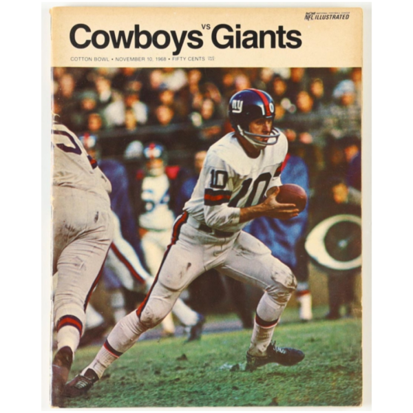 1968 Cowboys vs Giants