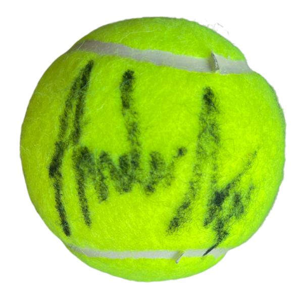 Andre Agassi signed ball