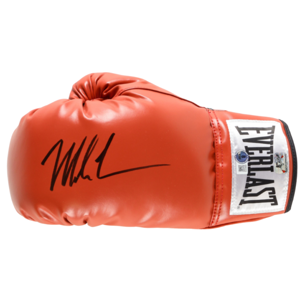 Mike Tyson signed boxing glove