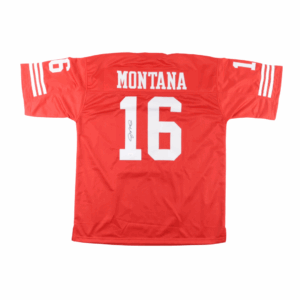 Joe Montana signed 49ers jersey