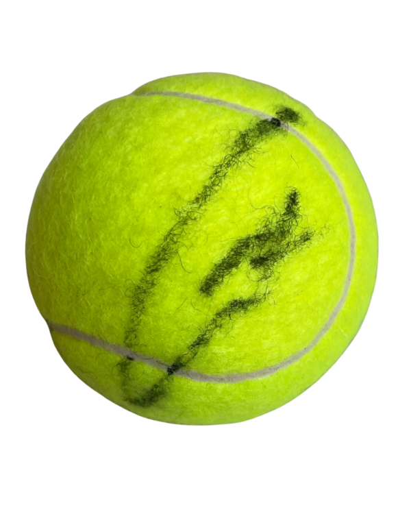 Carlos Alcaraz signed tennis ball