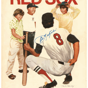 1972 Red Sox yearbook signed by Carl Yasztresmki