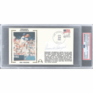 Fernando Valenzuela signed "First day cover"