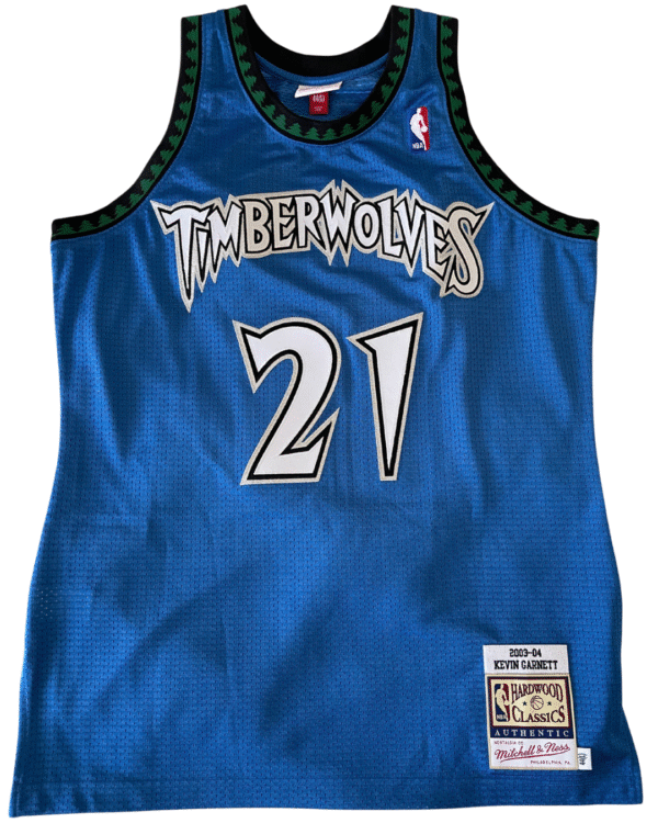 Kevin Garnett signed Timberwolves jersey - Image 3