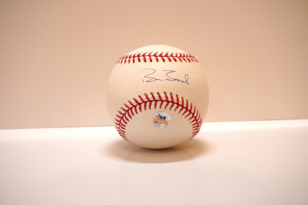 Bola Autografiada Barry Bonds